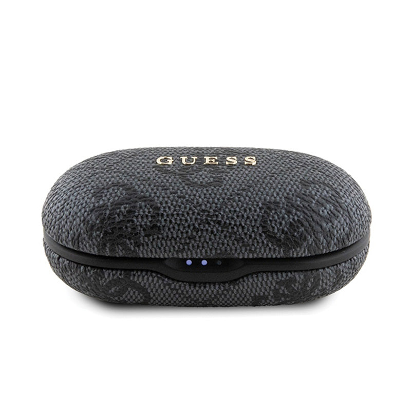 Guess 4G Metal Logo - TWS ENC Bluetooth Kopfhörer + Lade- Hülle (schwarz) – Produktabbildung 2