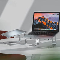 Crong AluBench – hliníkový Ständer für Laptop (silber) – Produktabbildung 8