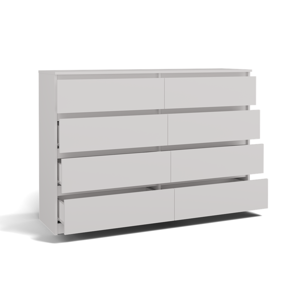 Kommode Malwa M8/140 WEISS – Produktabbildung 2
