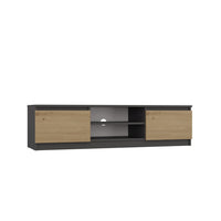 TV-Schrank Malwa 140 ANTHRAZIT ARTISAN