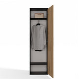 Kleiderschrank DUO ANTHRAZIT EICHE ARTISAN – Produktabbildung 9