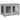 PawHut Hundekäfig Hundebox waschbares Polster, 2 Verriegelungen, 90 cm x 58 cm x 65 cm, Grau