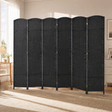 HOMCOM 6-teiliger Raumtrenner, Faltbarer Sichtschutz, Sichtschutzwand für Wohnzimmer, Schlafzimmer – Produktabbildung 9