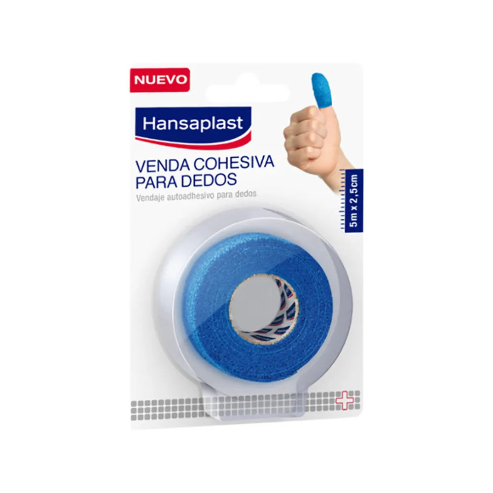 Hansaplast Blue Finger Cohesive Bandage