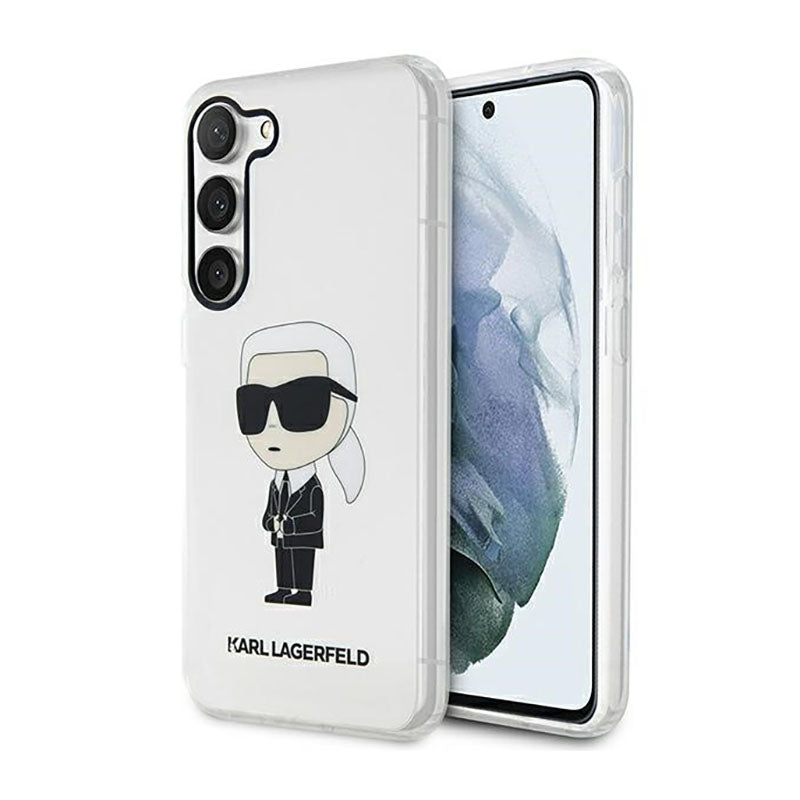Karl Lagerfeld IML NFT Ikonik - Hülle für Samsung Galaxy S23+ (transparent)