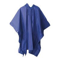 Lifetime – Regenmantel / Poncho 130 x 100 cm (Blau)