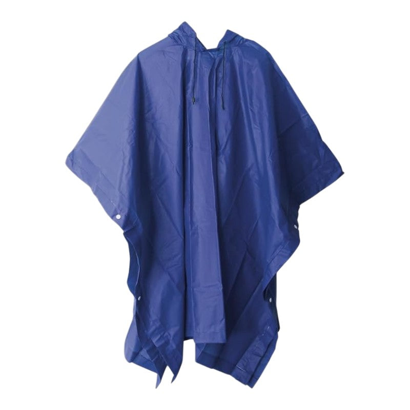 Lifetime – Regenmantel / Poncho 130 x 100 cm (Blau)