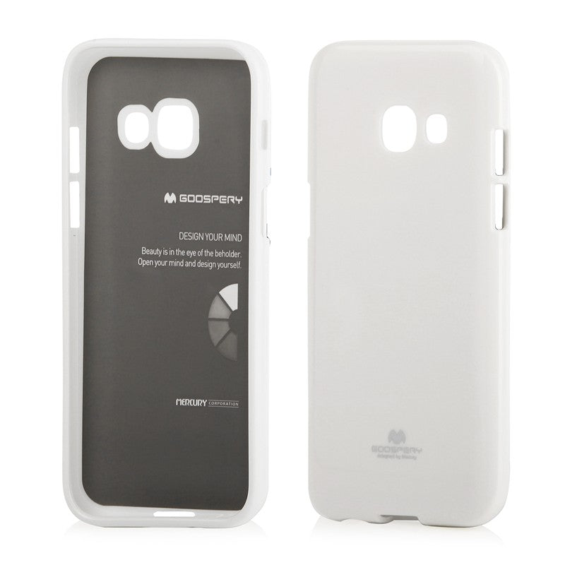 Mercury Jelly - Hülle für Samsung Galaxy A3 (2017) (weiß)