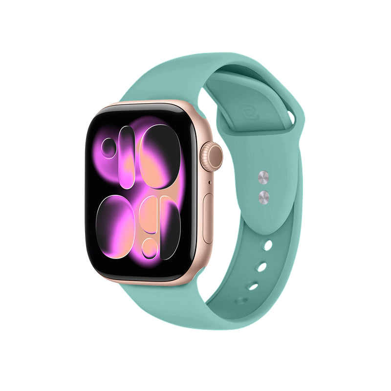 Crong Liquid - Armband für Apple Watch 38/40/41/42 mm (tyrkysový)