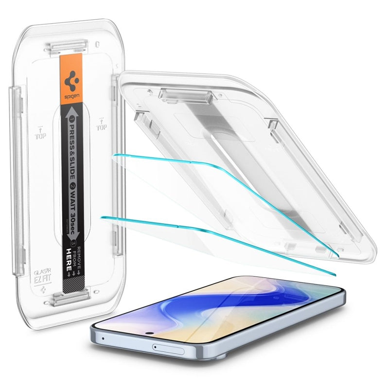 Spigen Glas.TR EZ FIT 2-Pack - gehärtetes Glas für Google Pixel 9 / 9 Pro / 10 / 10 Pro – Produktabbildung 2