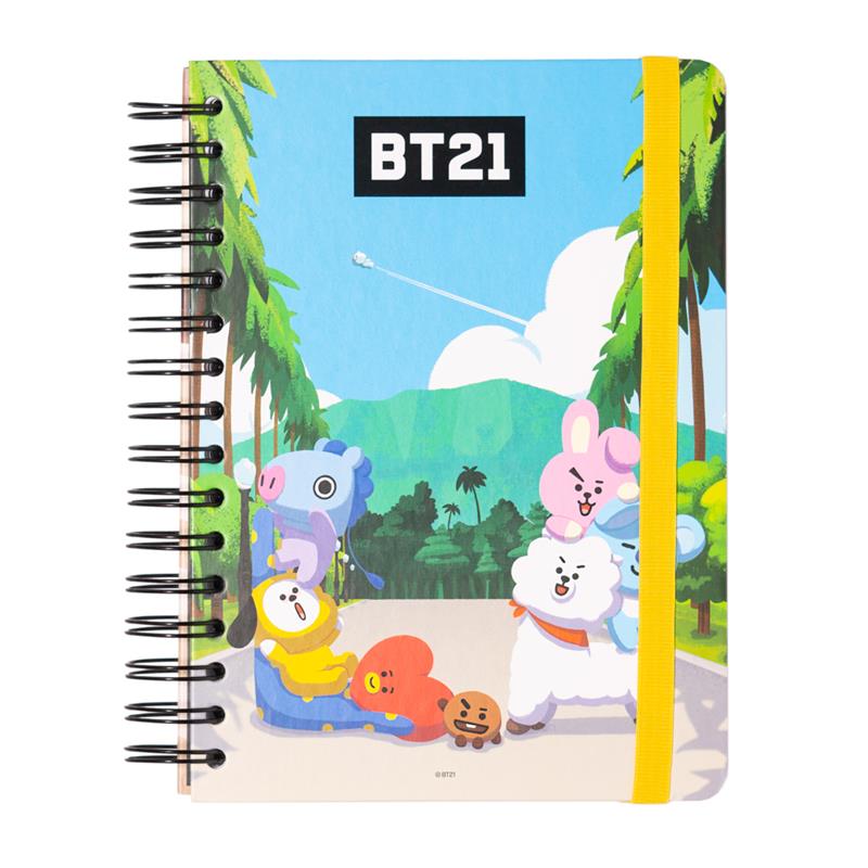 BT21 Line Friends - Notiz- blok / Notizbuch A5