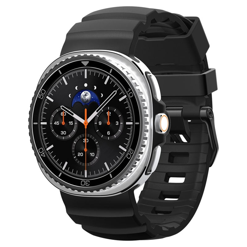Spigen WBS2 - Armband für Samsung Galaxy Watch 8 / 8 Classic 40 / 44 / 46 mm (schwarz)