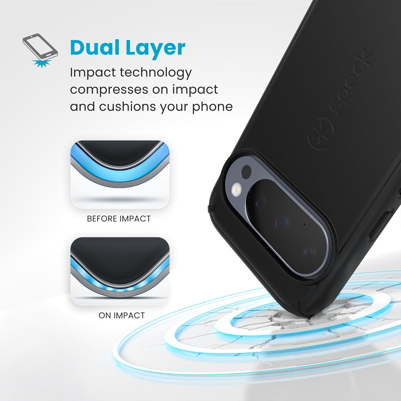 Speck ImpactHero Slim - Hülle Google Pixel 10 / Google Pixel 10 Pro (Schwarz) – Produktabbildung 2