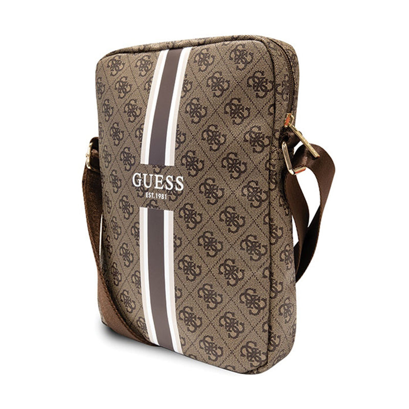 Guess 4G Stripes Tablet Bag - Tasche für 10" Tablet (braun) – Produktabbildung 2