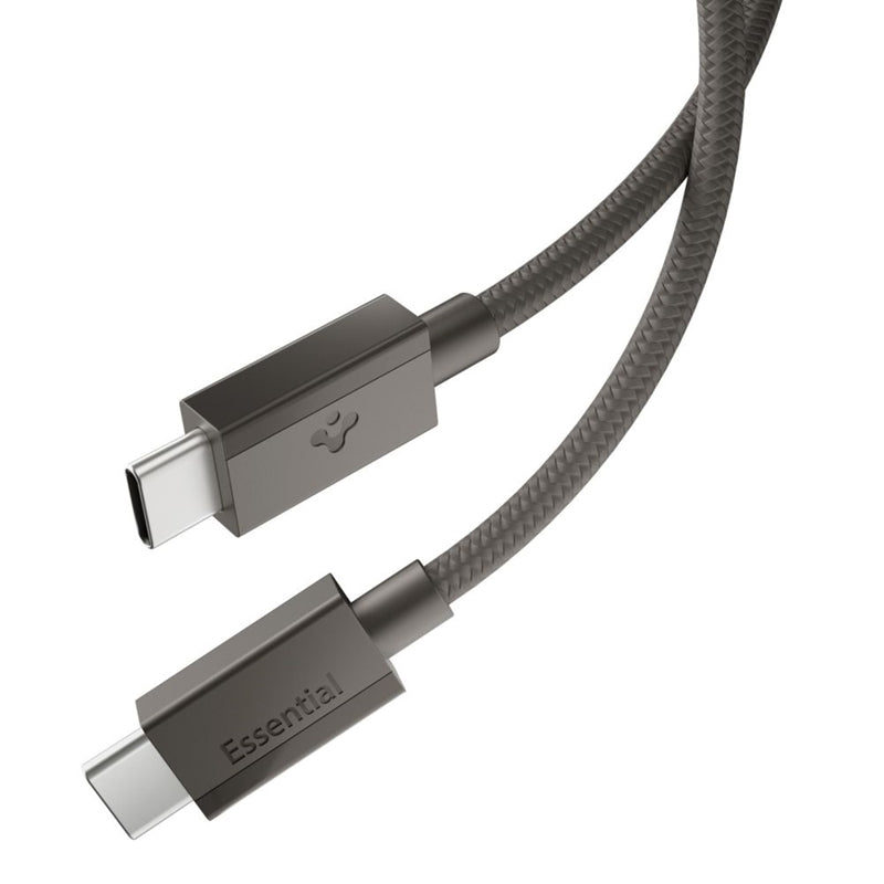 Spigen EB6015CC Essential - Kabel USB-C für USB-C 60W 1,5m (metalický)
