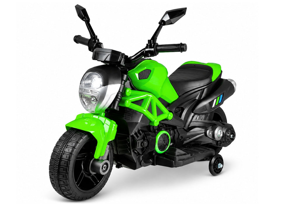 LEAN CARS Motorrad GTM1188 Grün LED Frontscheinwerfer 1x35W – Produktabbildung 2