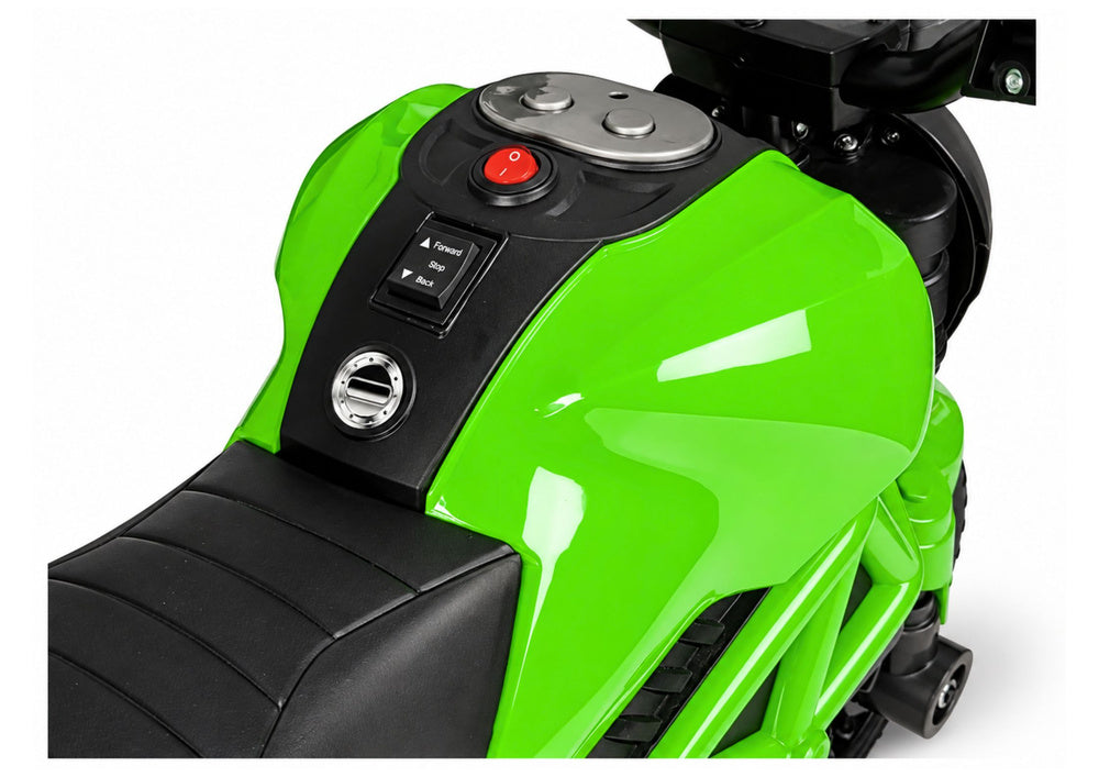LEAN CARS Motorrad GTM1188 Grün LED Frontscheinwerfer 1x35W – Produktabbildung 4