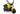 LEAN CARS Motorrad GTM1188 Gelb LED Frontscheinwerfer 1x35W