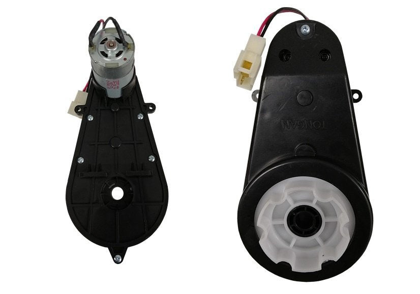 LEAN CARS Motor + Zahnstangenantrieb 12V 12000 RPM