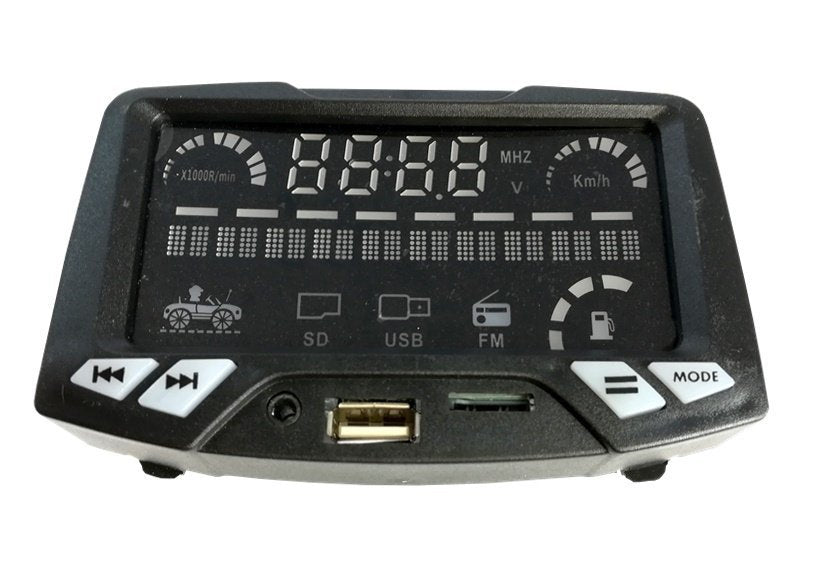 LEAN CARS Music Panel für Audi Q5 2-sitziges Elektro-Rutschauto