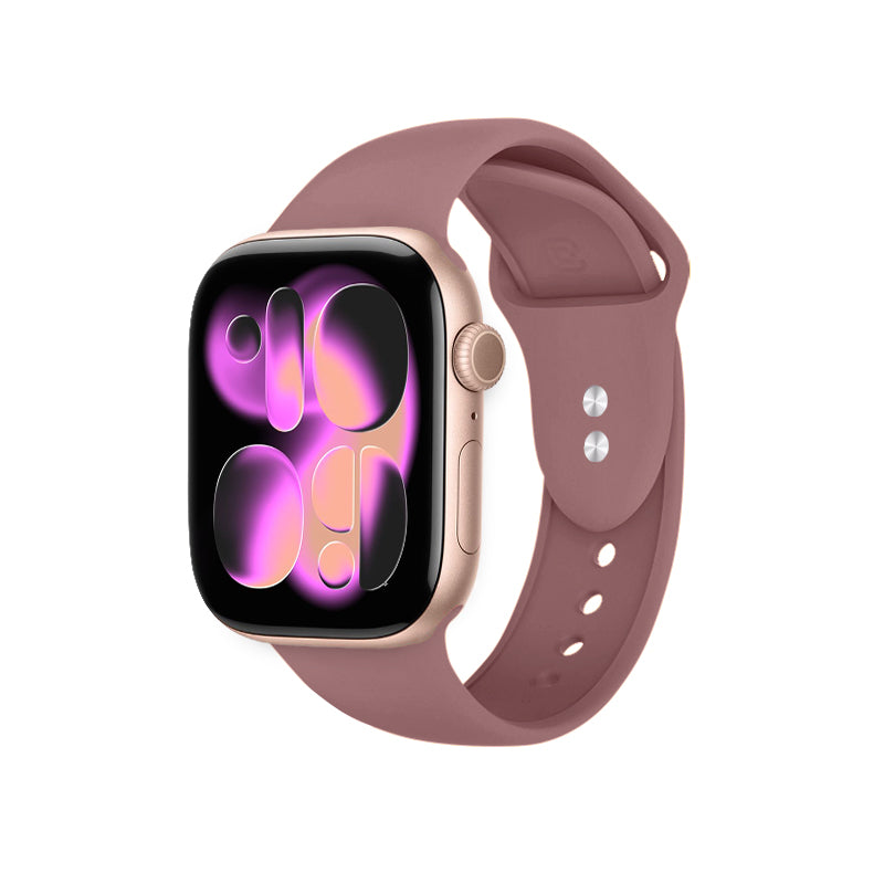 Crong Liquid - Armband für Apple Watch 38/40/41/42 mm (prašně rosa)