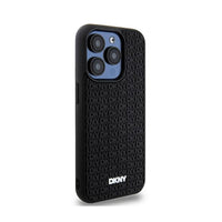 DKNY 3D Rubber Repeat Pattern - Hülle für iPhone 15 Pro Max (schwarz) – Produktabbildung 4