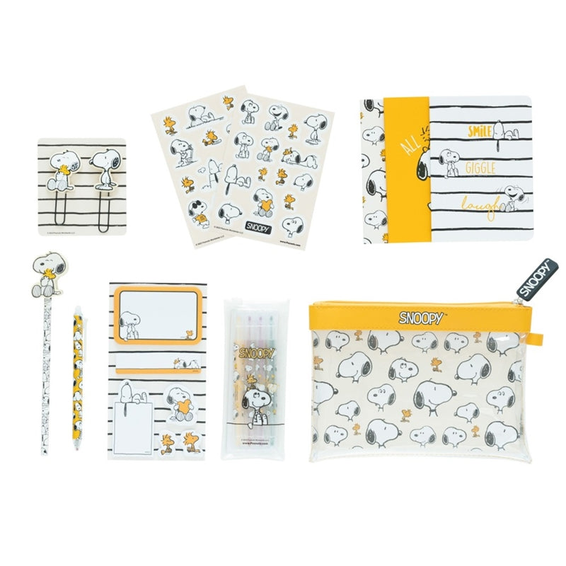 Snoopy - 15dílná Set Schul- Bedarf