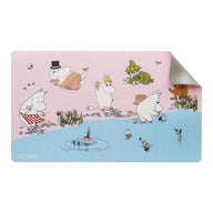 Moomin Mumins - XL psací Unterlage aus eko Leder 60 x 35 cm