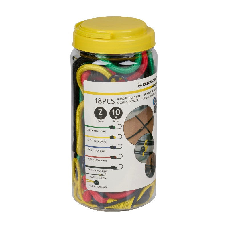 Dunlop - Gumové / zavazadlové Trageriemeny s háčky 18 Stk – Produktabbildung 2
