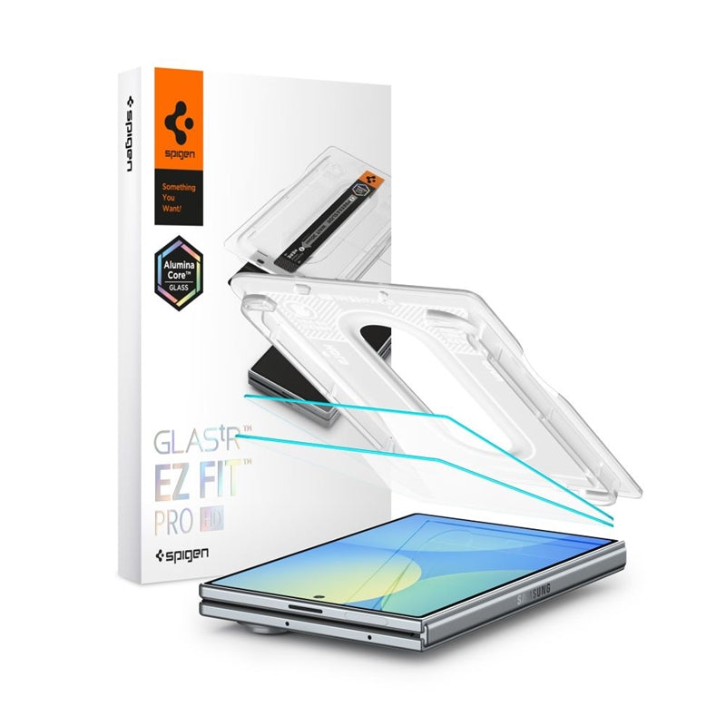 Spigen GLAS.TR EZ Fit Pro AC HD 2-Pack - gehärtetes Glas für Samsung Galaxy aus Fold 8 (2 Stk.)