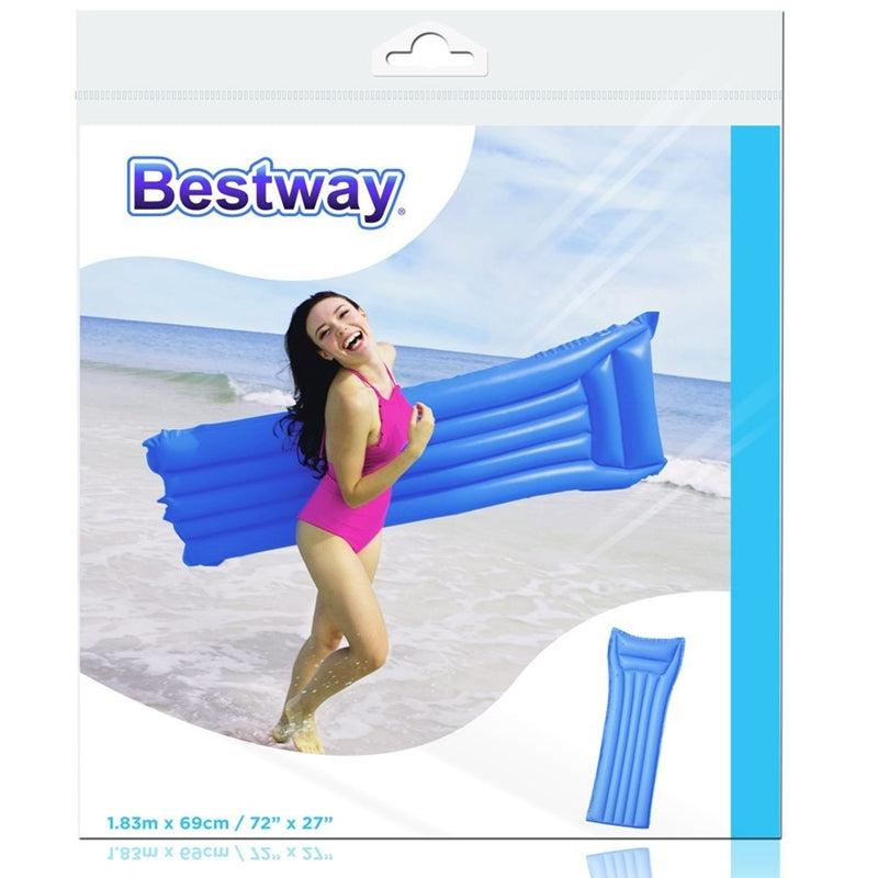 Bestway - Strand- aufblasbar matrace 183x69cm (blau) – Produktabbildung 2