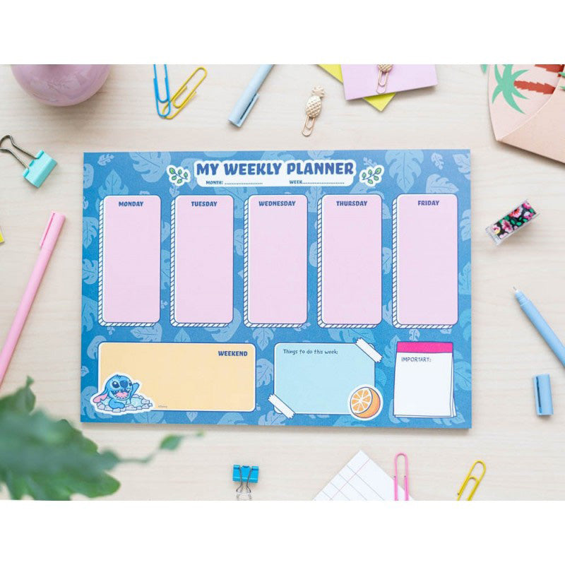 Disney Stitch - Wochen- Kalender 54 stran A4 – Produktabbildung 2