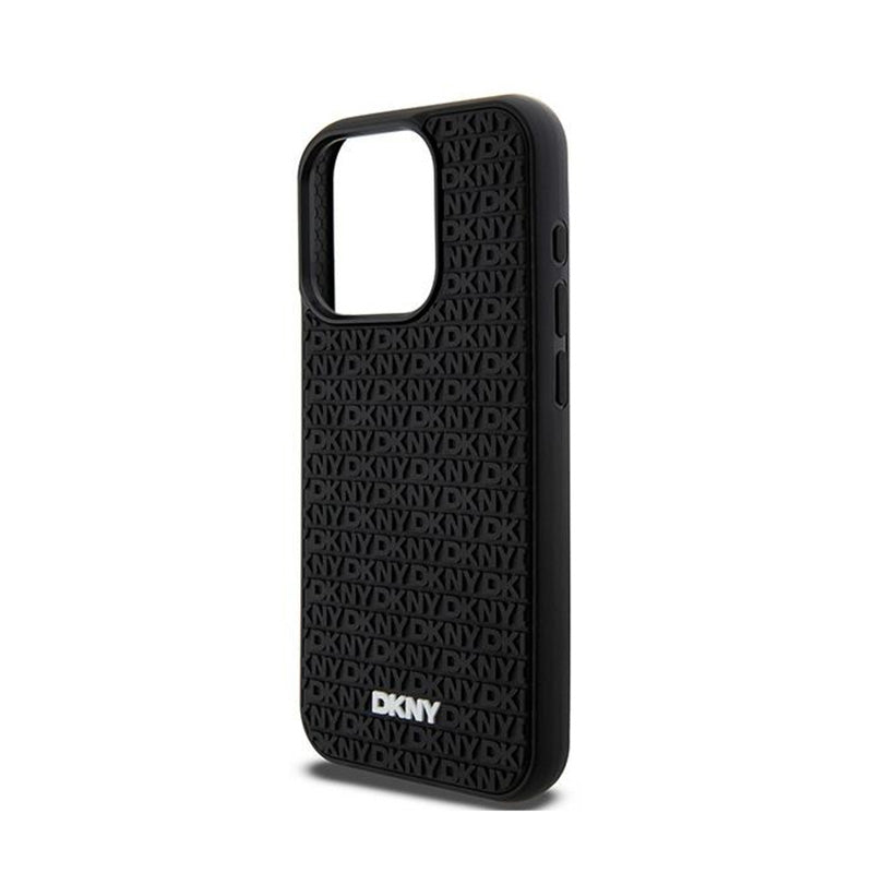 DKNY 3D Rubber Repeat Pattern - Hülle für iPhone 15 Pro Max (schwarz) – Produktabbildung 6