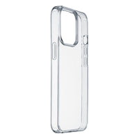 Cellularline Clear Strong - iPhone 15 Pro Max Case with Antimicrobial Protection (Clear)