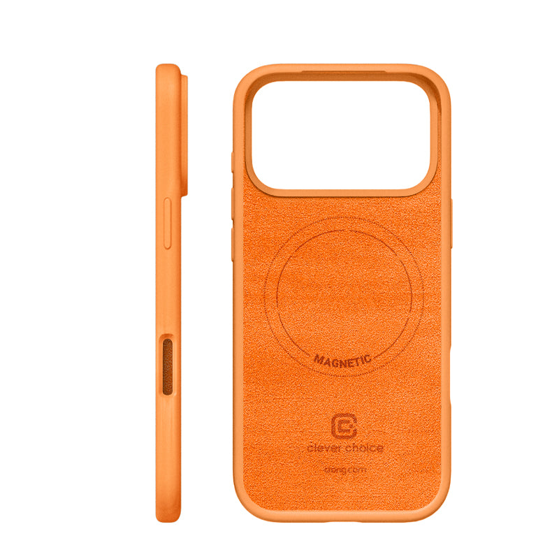 MagSafe-Hülle Crong Color Cover - MagSafe für iPhone 17 Pro (orange) – Produktabbildung 2