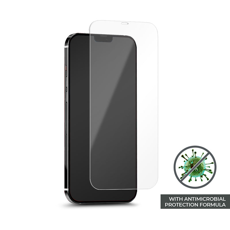 antibakteriell gehärtetes Schutzglas PURO s antibakteriell ochranou für iPhone 12 Pro Max Screen