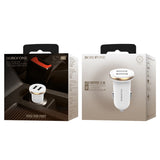 Borofone - Autoladegerät 2x USB, weiß – Produktabbildung 3