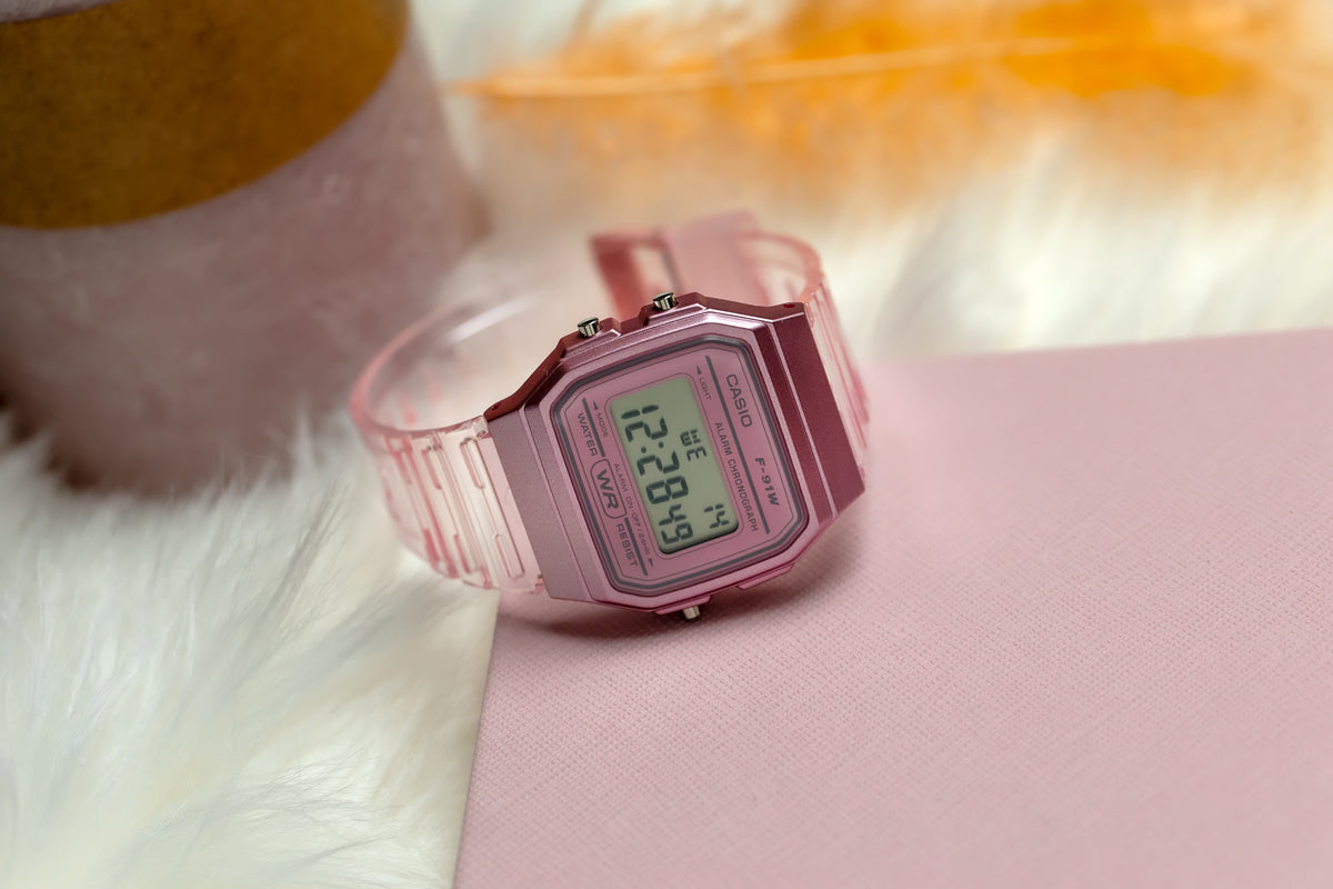 Casio Damenuhr – F-91WS-4