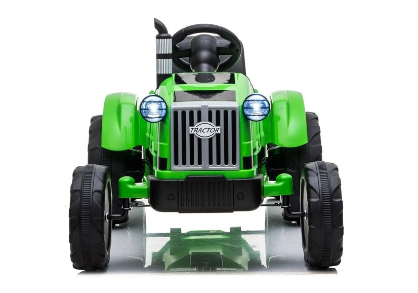 LEAN CARS Traktor mit Anhänger YSA021A Grün – Produktabbildung 2