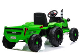 LEAN CARS Traktor mit Anhänger YSA021A Grün – Produktabbildung 6