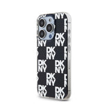 DKNY IML Checkered Mono Pattern - Hülle für iPhone 15 Pro Max (schwarz) – Produktabbildung 2