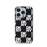 DKNY IML Checkered Mono Pattern - Hülle für iPhone 15 Pro Max (schwarz) – Produktabbildung 3