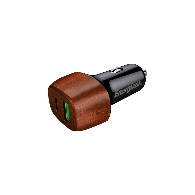 Energizer Ultimate - USB-C a USB-A 38W PD + Autoladegerät QC3.0 (ořech) – Produktabbildung 2