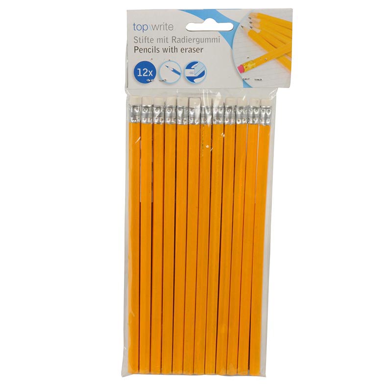 Topwrite - Bleistift HB s gumou 12 Stk