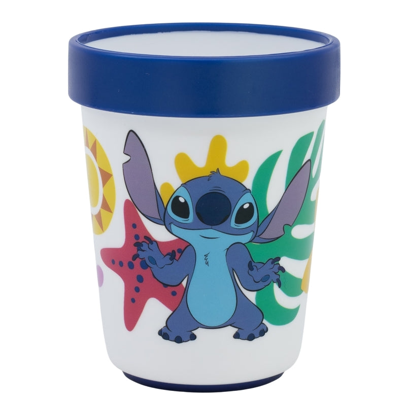 Disney Stitch - Becher für Mikrowellen- trouby s protiskluzovou Beschichtung 260 ml