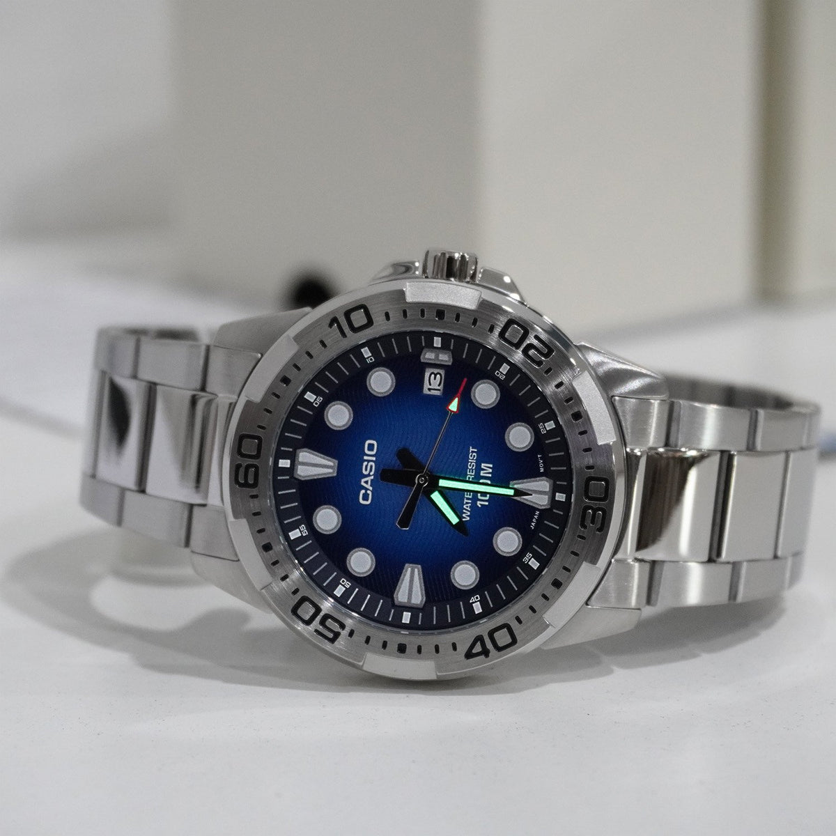 Casio Herrenuhr – MTD-140D-2A