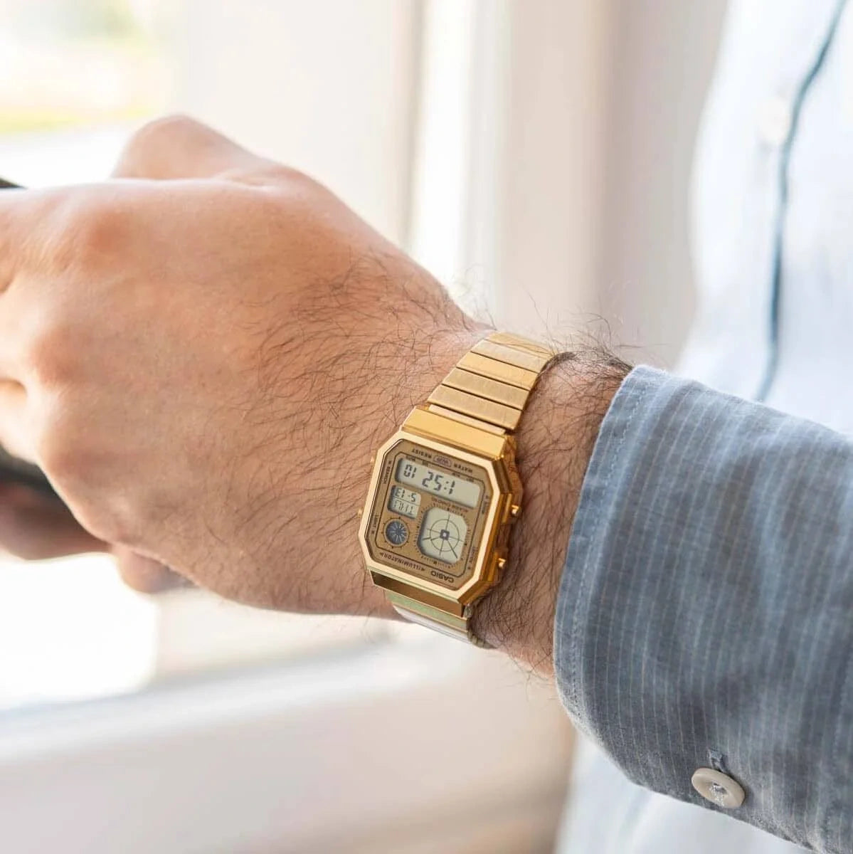 Casio Herrenuhr – A130WEG-9ADF
