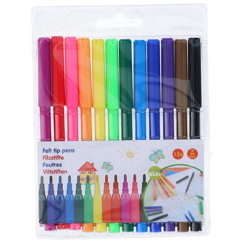 Topwrite - Set popisovačů/per / fixů 12 Stk – Produktabbildung 2