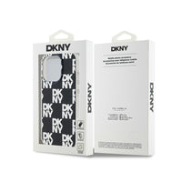 DKNY IML Checkered Mono Pattern - Hülle für iPhone 15 Pro Max (schwarz) – Produktabbildung 8