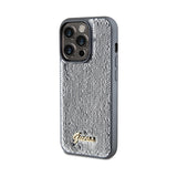 Guess Sequin Script Metal - Hülle für iPhone 14 Pro Max (silber) – Produktabbildung 2
